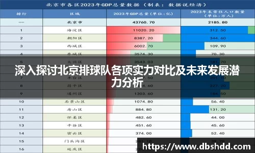 深入探讨北京排球队各项实力对比及未来发展潜力分析